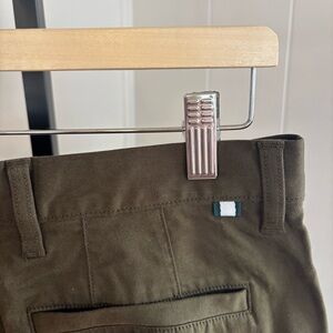 Ted Baker London Cotton Blend Khaki Chino Pants Mens 30x31 NWT Flat Front